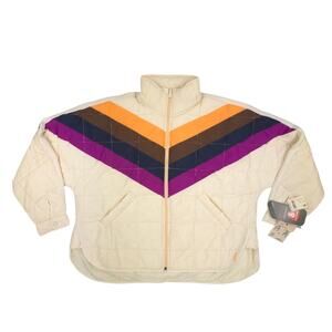 Free People Movement x Hatch Chevron Maternity Puffer Jacket